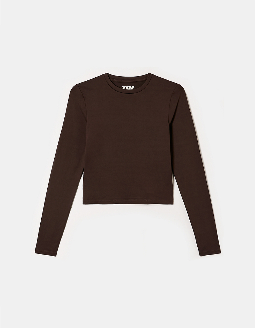 TALLY WEiJL, Cropped Basic T-Shirt for Women