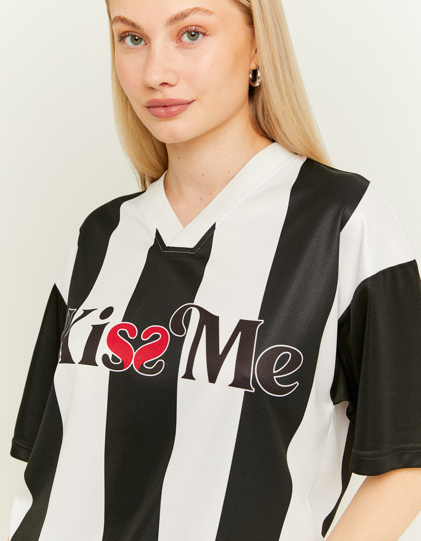 TALLY WEiJL, Gestreiftes Football-T-Shirt for Women