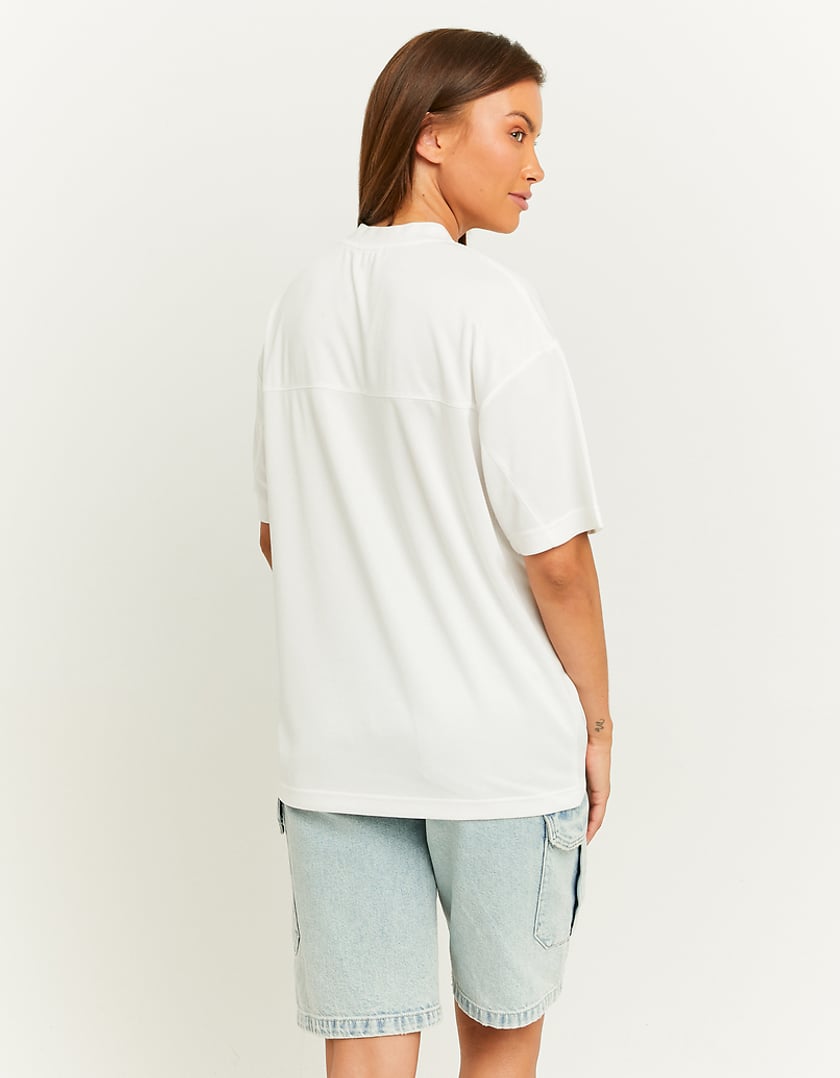 TALLY WEiJL, Oversized Football T-Shirt for Women