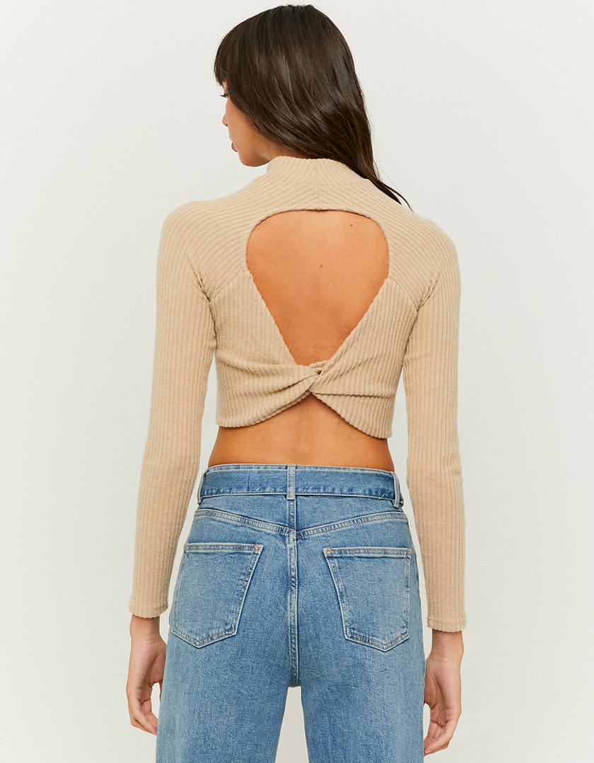 TALLY WEiJL, Long Sleeves Crop Top for Women