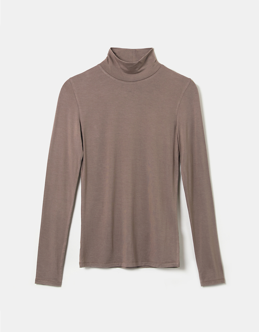 TALLY WEiJL, Basic Roll neck Top for Women