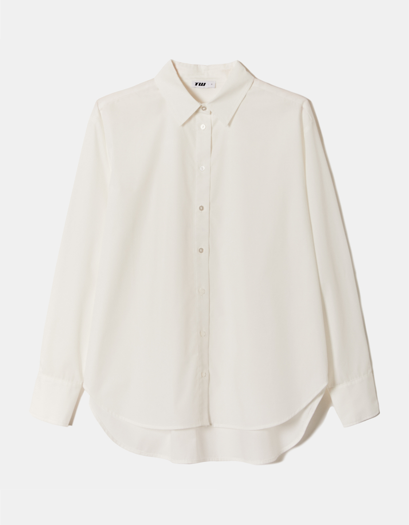 TALLY WEiJL, Camicia Oversize Bianca for Women